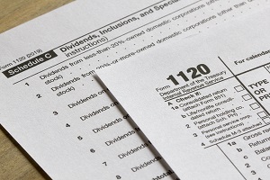 form 1120 over another document | hoa taxes filing