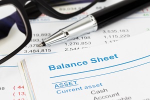balance sheet in stockholder report book | bookkeeping for HOAs