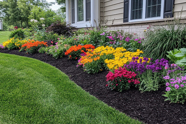 spring landscaping in hoa