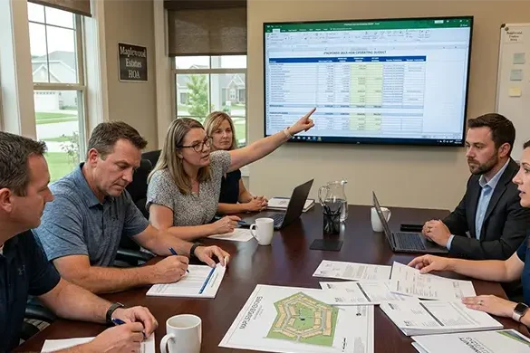 hoa budget process